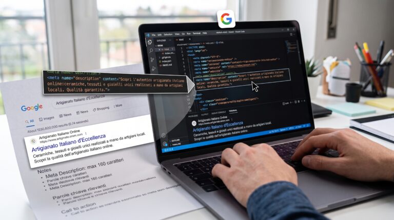 scrivere una meta description